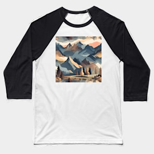 in the mountains ends Baseball T-Shirt